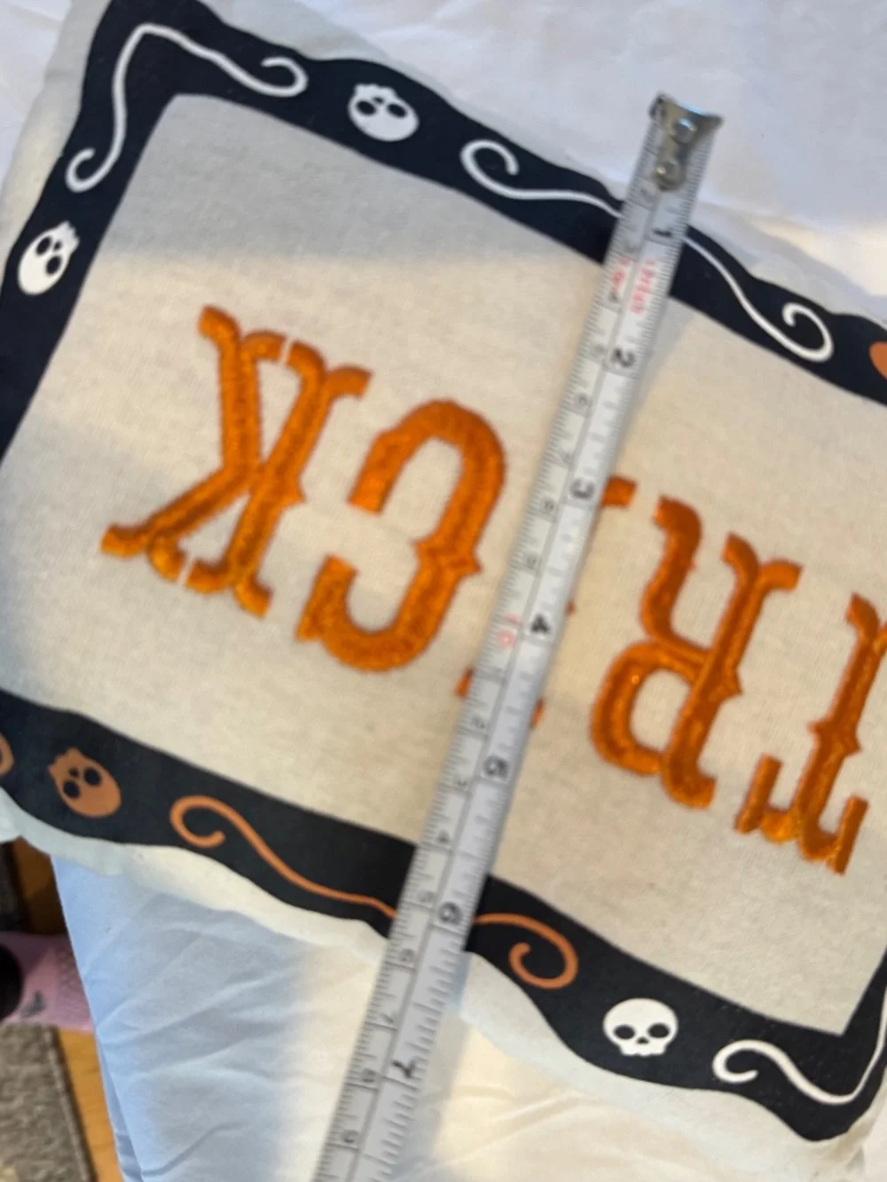 3-Piece Halloween Throw Pillow Set - Trick or Treat Pumpkin Decor